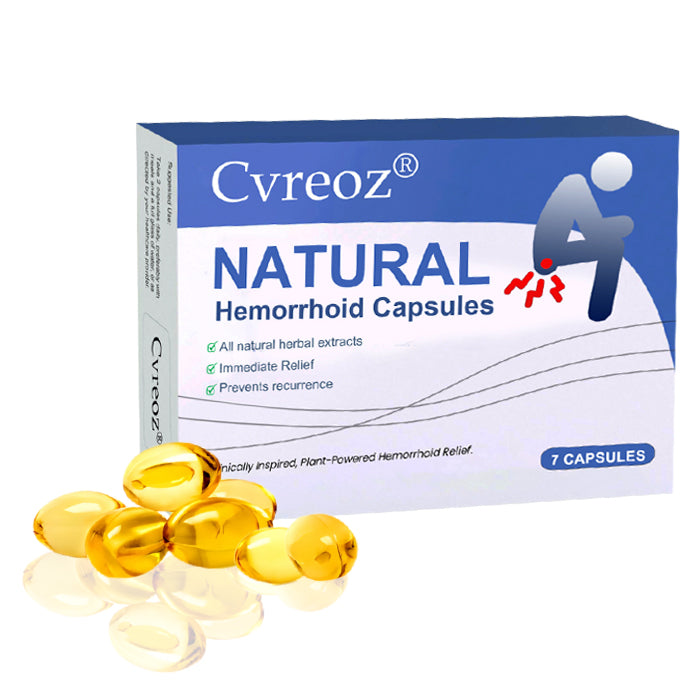 🔥Only 10 Discounts Remaining! 🔥Cvreoz® Natural Hemorrhoid Capsules