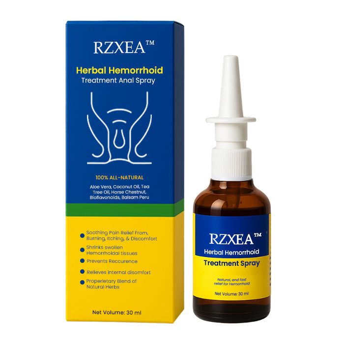 ⚡ EXCLUSIVE PROMO 50% OFF TODAY! - RZXEA™ Herbal Hemorrhoid Treatment Anal Spray