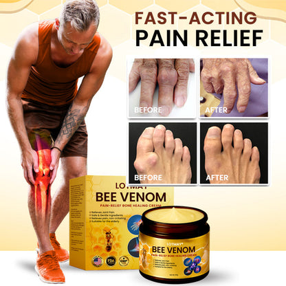 LOTMAY® Bee Venom Pain-Relief Bone Healing Cream ✨Fast Relief in 72 Hours✨