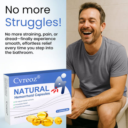 🔥Only 10 Discounts Remaining! 🔥Cvreoz® Natural Hemorrhoid Capsules