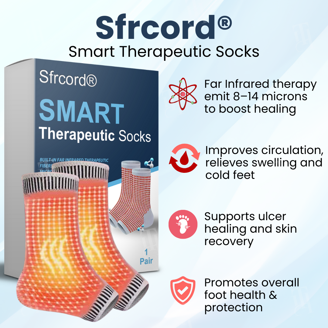 Only 10 pieces left 🚀Sfrcord® Smart Therapeutic Socks