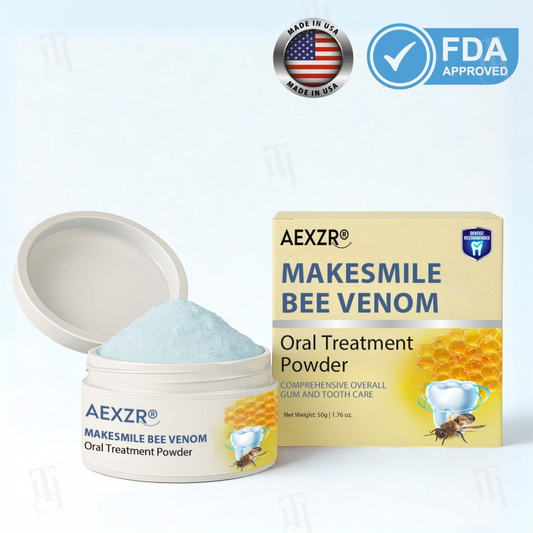 Limited Time Discount⏳AEXZR® Makesmile Bee Venom Oral Treatment Powder