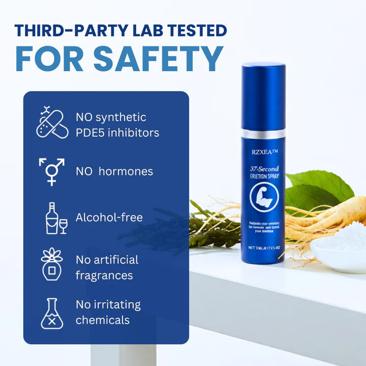 🏷️ EXCLUSIVE DEAL! 50% OFF | RZXEA™ 37-Second Erection Spray | Right When It Matters