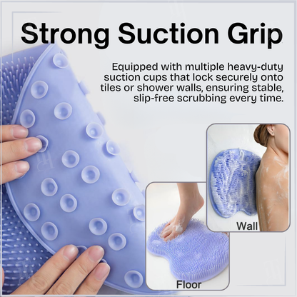🏷️16 Pcs left !!! HURRYUP Grab the limited Discount - AEXZR™ Shower Dual-Use Scrub & Massage Pad