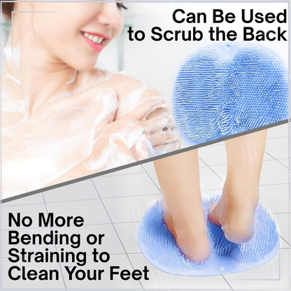 🏷️16 Pcs left !!! HURRYUP Grab the limited Discount - AEXZR™ Shower Dual-Use Scrub & Massage Pad