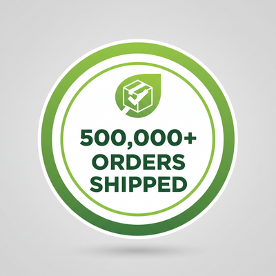500,000+ Orders Shipped