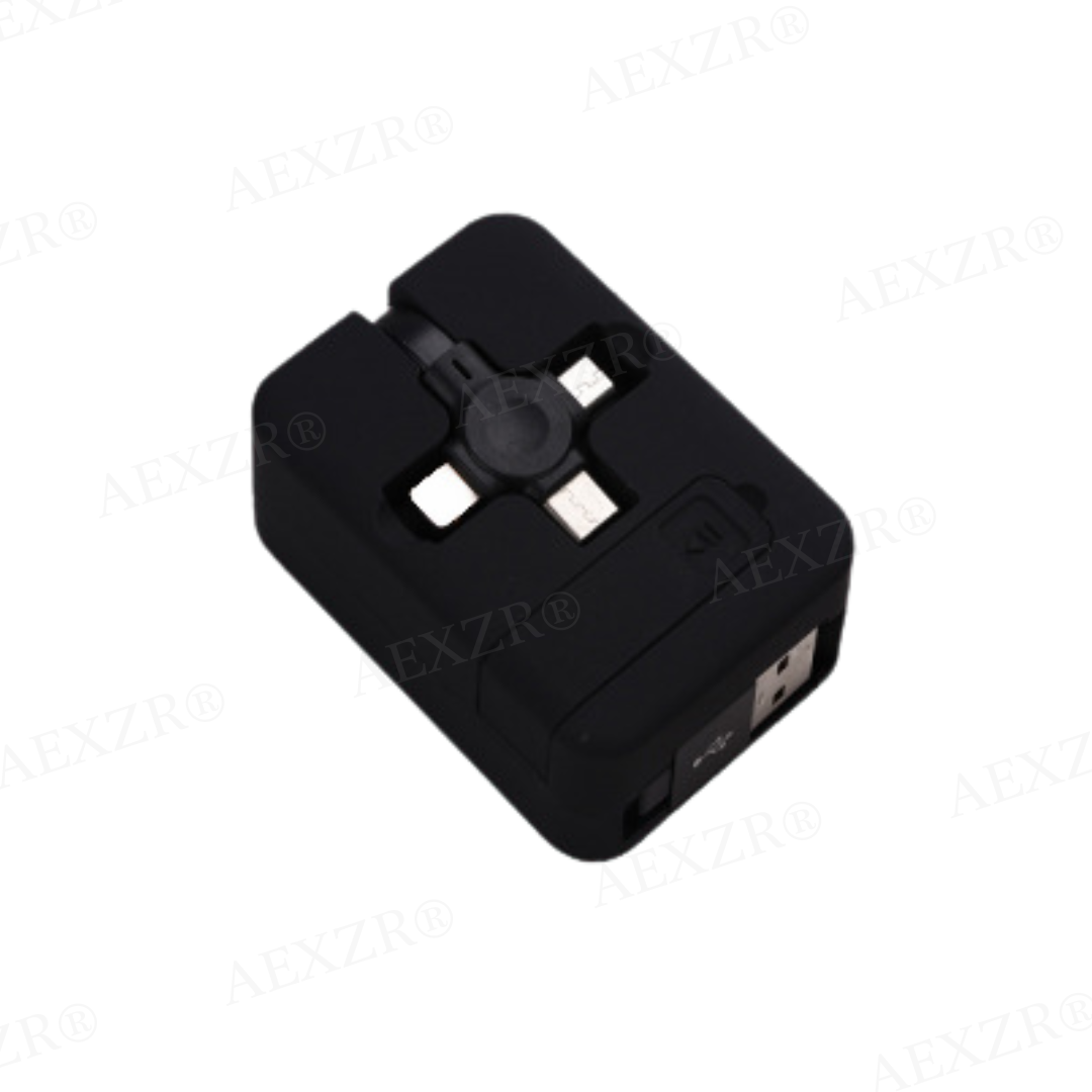 🔋 AEXZR® 𝟛 𝚒𝚗 𝟙 Charging Cable Roll - 🏷️Up to 50% Off, Charge Smarter!