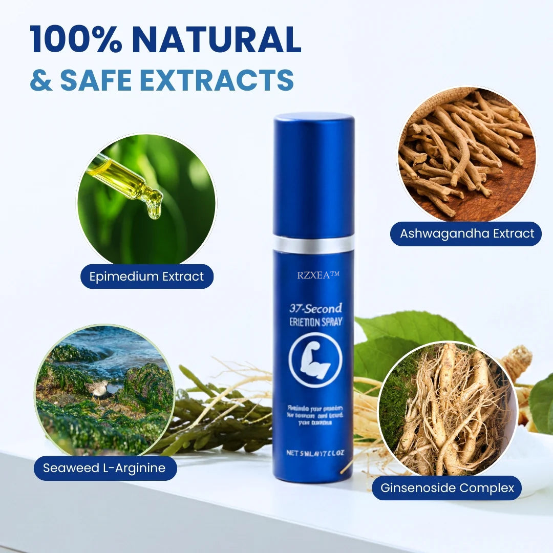 🏷️ EXCLUSIVE DEAL! 50% OFF | RZXEA™ 37-Second Erection Spray | Right When It Matters