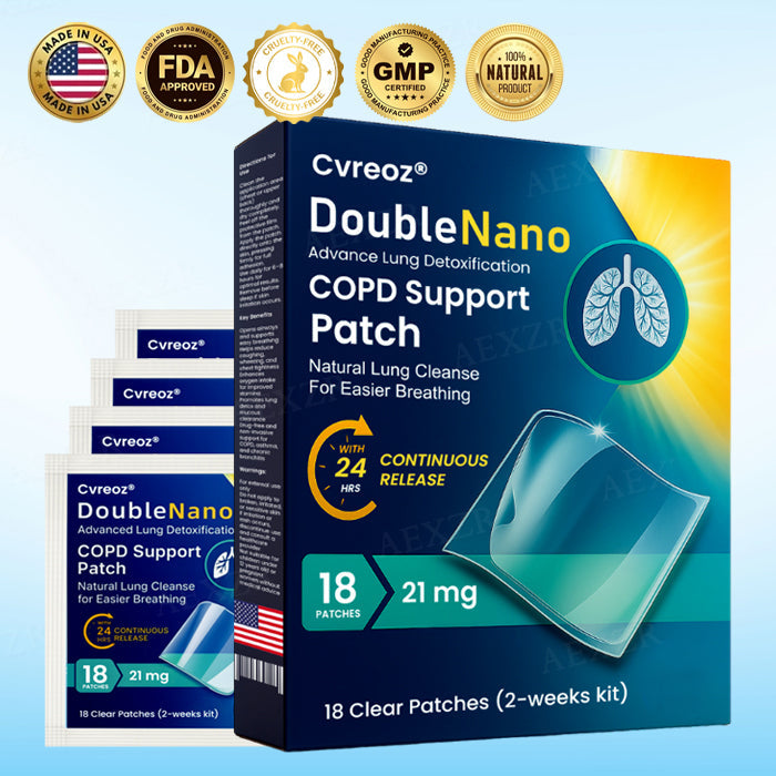 Cvreoz® DoubleNano COPD Support Patch