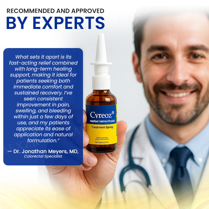 Cvreoz® Herbal Hemorrhoid Treatment Anal Spray