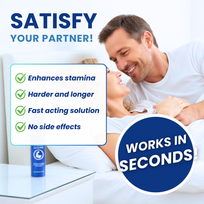 🏷️ EXCLUSIVE DEAL! 50% OFF | RZXEA™ 37-Second Erection Spray | Right When It Matters