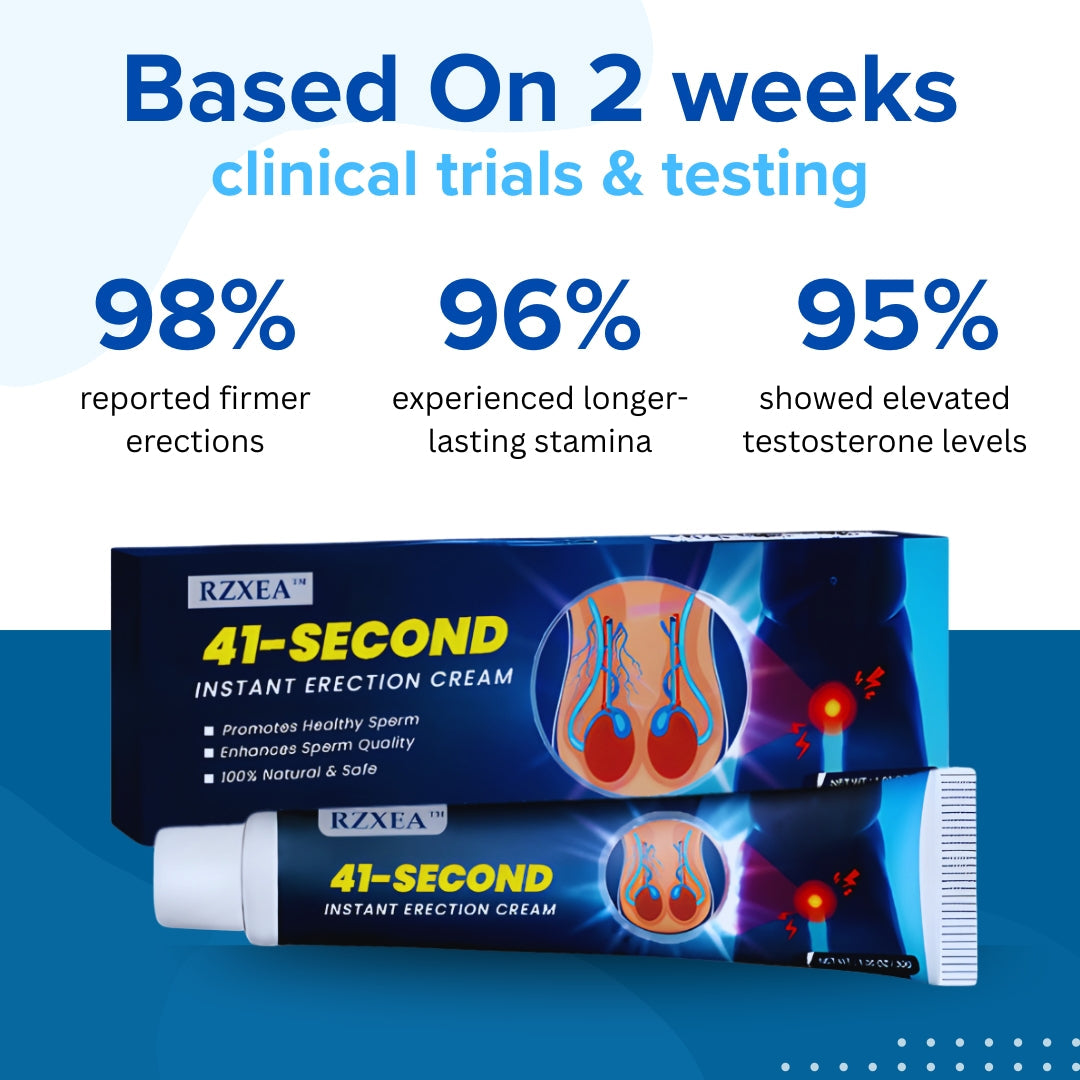 Official Store | RZXEA™ 41-Second Instant Erection Cream: Instant Lift. Hours of Confidence 🥇