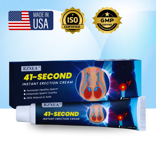 Official Store | RZXEA™ 41-Second Instant Erection Cream: Instant Lift. Hours of Confidence 🥇