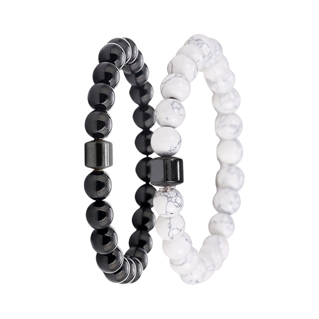 Sapphire Black + Volcano White