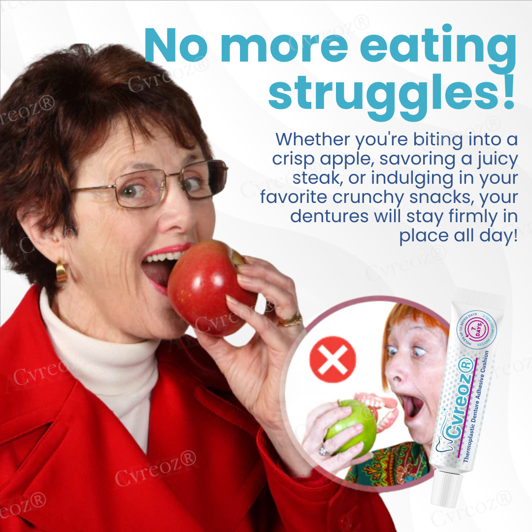 Cvreoz® Thermoplastic Denture Adhesive Cushion