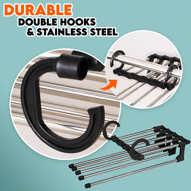 🏷️16 Pcs left !!! HURRYUP Grab the limited Discount - Multifunctional Magic Hangers