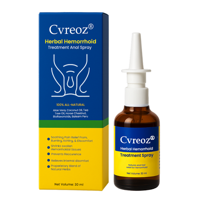 🏷️ EXCLUSIVE DEAL! 50% OFF - Cvreoz® Herbal Hemorrhoid Treatment Anal Spray