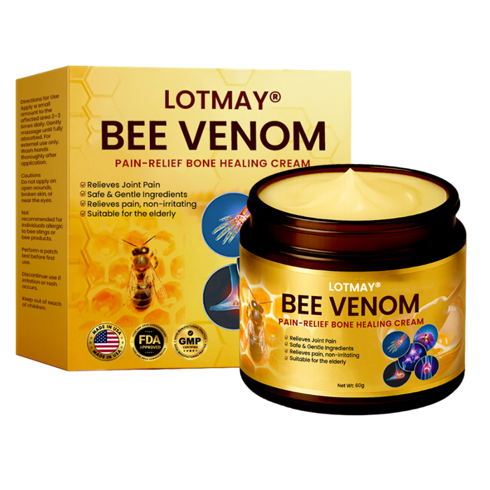LOTMAY® Bee Venom Pain-Relief Bone Healing Cream ✨Fast Relief in 72 Hours✨