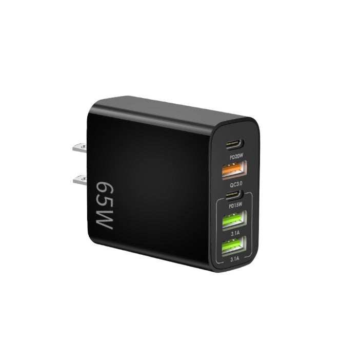 NOWORDUP® GaN 65W Intelligent Charger (3*USB-C +2*PD Type C)