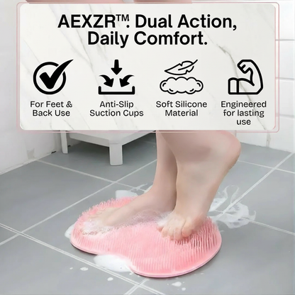🏷️16 Pcs left !!! HURRYUP Grab the limited Discount - AEXZR™ Shower Dual-Use Scrub & Massage Pad